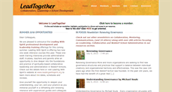 Desktop Screenshot of leadtogether.org